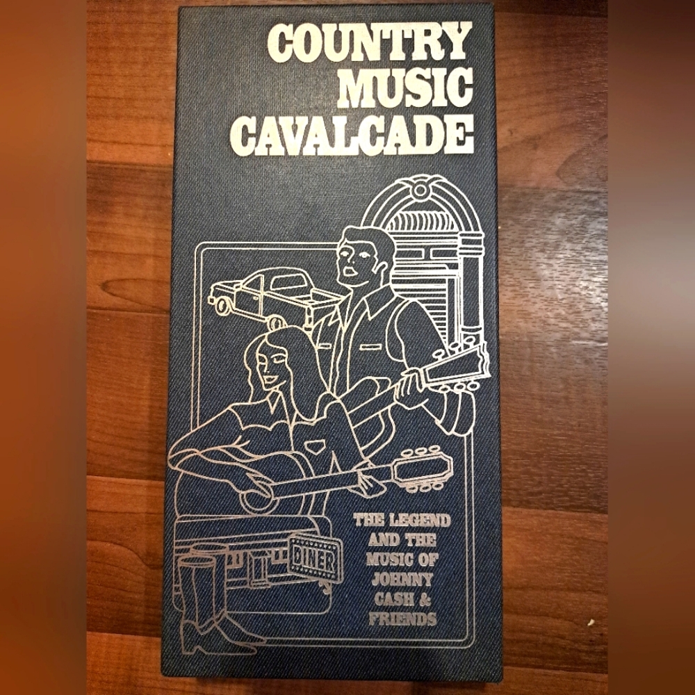 Country Music Cavalcade Box Set 2 CD Cassettes w 20 Songs